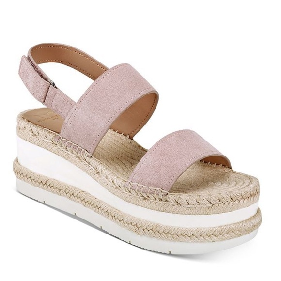 Marc Fisher | Gallia Eapadrille Sandals Light Pink - Picture 2 of 8